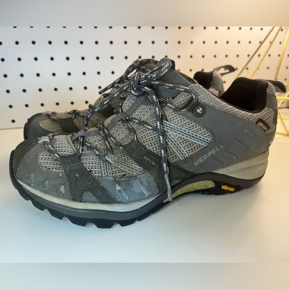Merrell Siren Sport Goretex XCR Gray Women's Hiking Cross Training Outdoor Shoes - Picture 8 of 16
